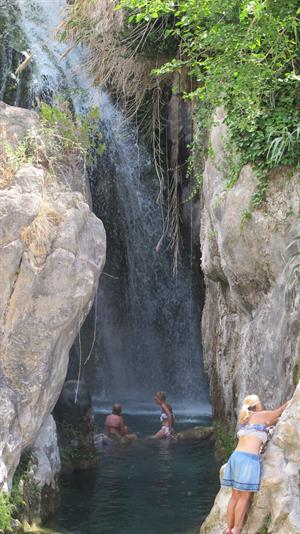 Die Algar Wasserfälle in Alicante