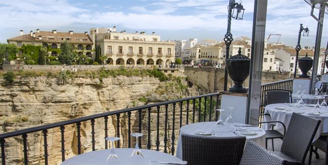 Ristoranti con vista della provincia di Malaga - Albacara