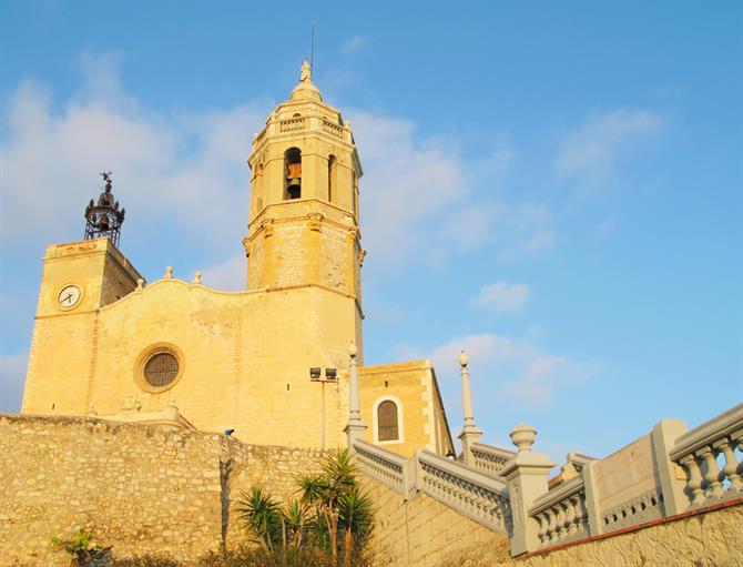 Parròquia de San Bartolomeu i Santa Tecla, Sitges - Catalogne (Espagne)