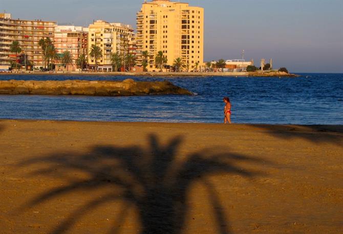 La Cura beach, Torrevieja, scene of the habaneras festival