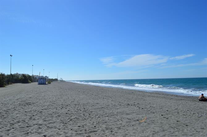 Playa El Playazo, Playazo strand, Nerja