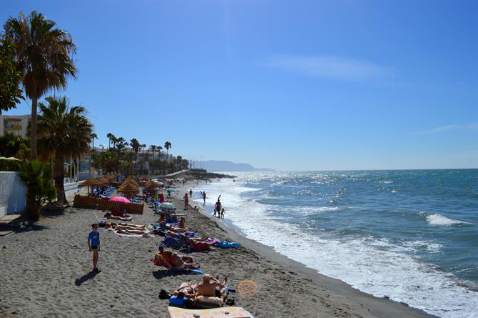 Playa de Torrecilla, Torrecilla beach, Nerja