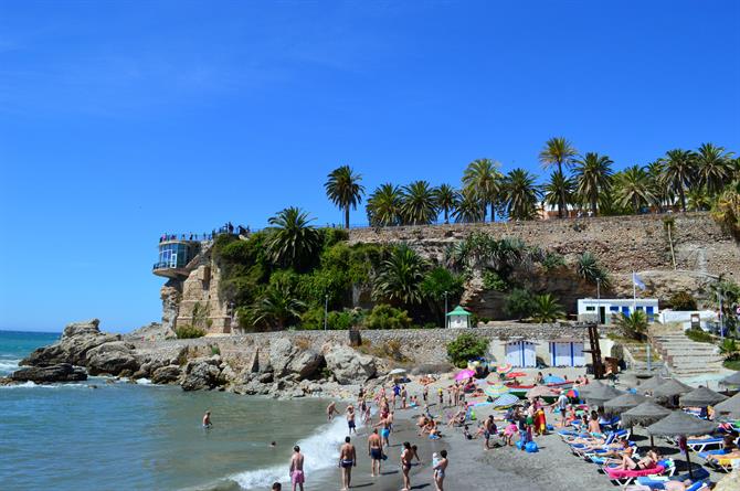 Playa de Calahonda, Nerja - Costa del Sol (Espagne)
