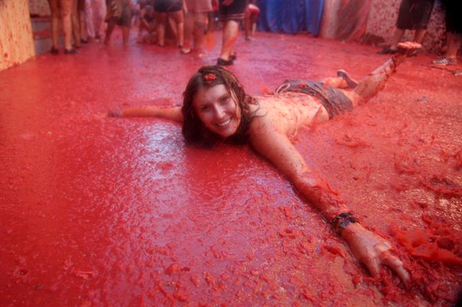 La Tomatina, Buñol - Valence (Espagne)