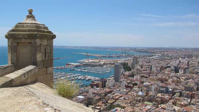 View from Santa Barbara Castle, Alicante
