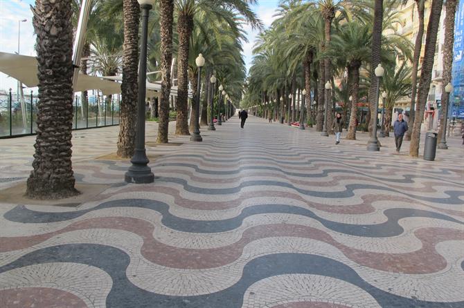Explanada de Espana, Alicante promenade