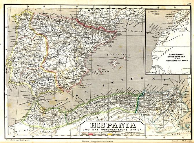 Map of Roman Spain