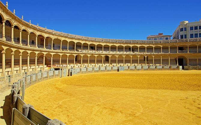Plaza de toros de Ronda, Malaga - Andalousie (Espagne)