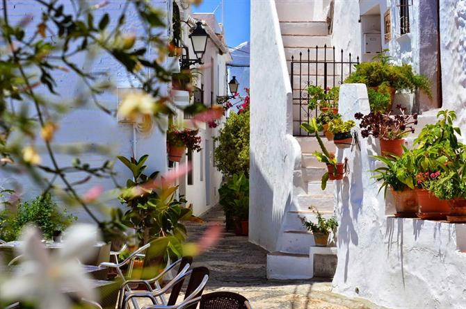 Rues de Frigiliana, Malaga - Andalousie (Espagne)