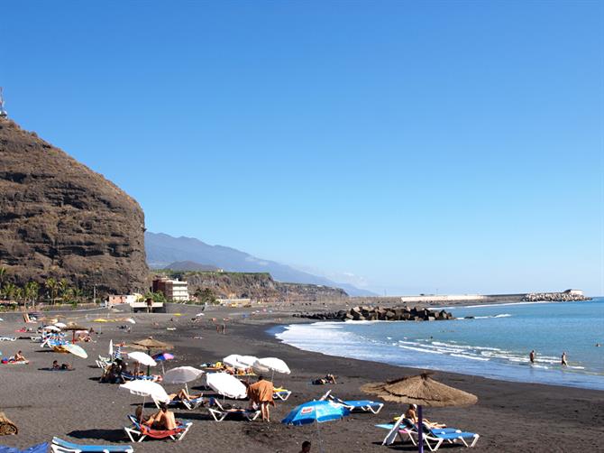 Resort and beach, La Palma, Canary Islands