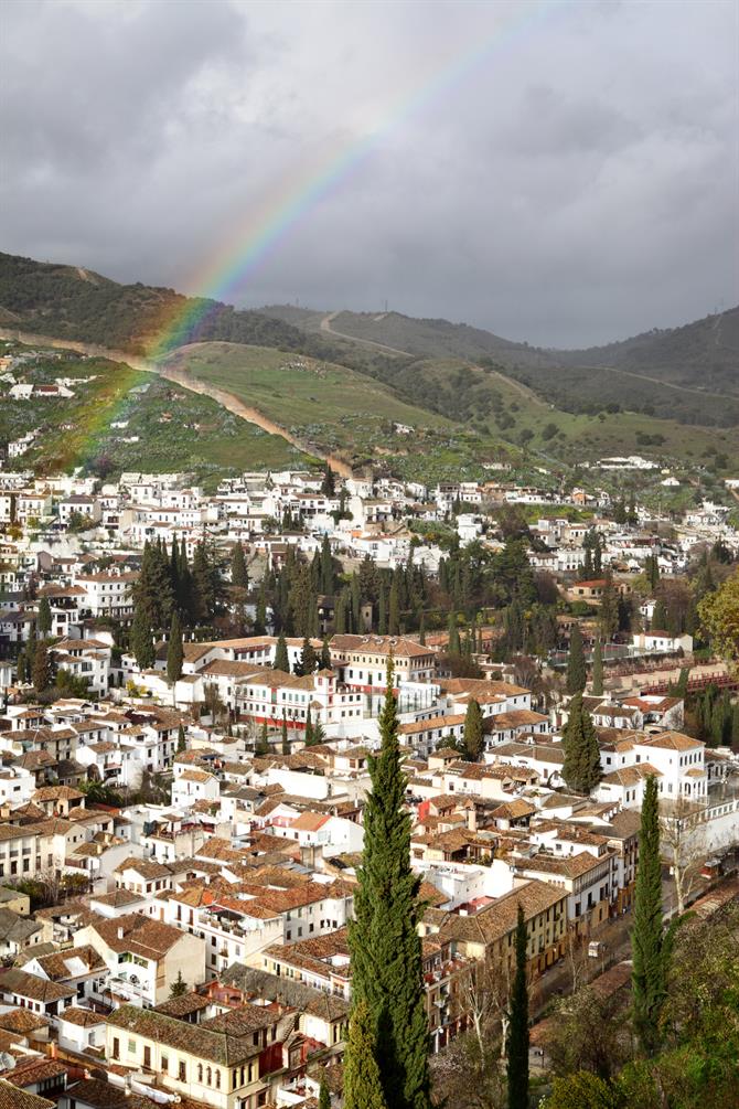 Rainbow over Albaicin