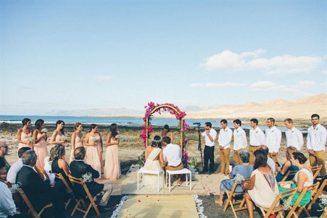 Bryllup på Lanzarote