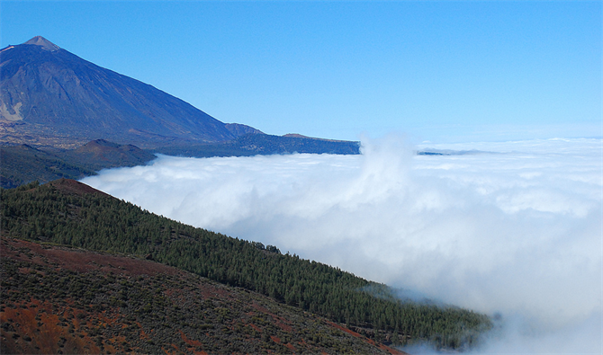 Mar de Nubes, El Teide vulkaan