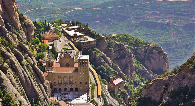 Monastère de Montserrat, Barcelone - Catalogne (Espagne)