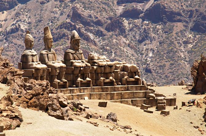 Clash of the Titans set, Teide National Park, Tenerife