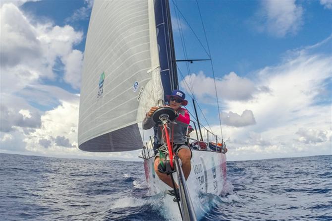 Team SCA auf dem Weg von Alicante nach Kapstadt