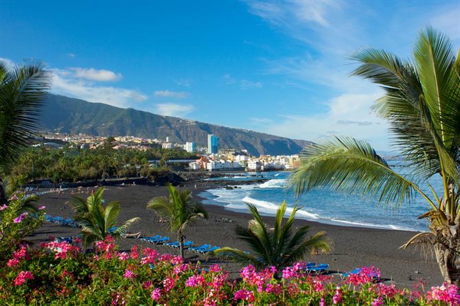 Topp 10 stränder på Teneriffa - Playa Jardín