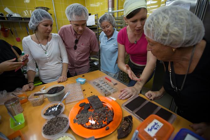 Sjokoladefabrikken i Mijas Pueblo