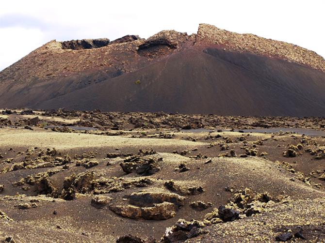 El Cuervo, Volcaniska krater, Lanzarote