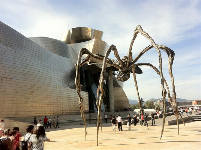 "Maman" - musée Guggenheim de Bilbao, Pays Basque (Espagne)