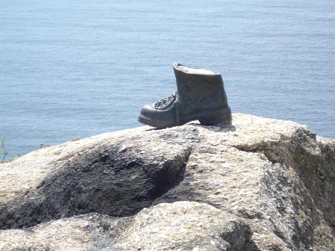 Bronze boot Cap Finisterre, Galicia
