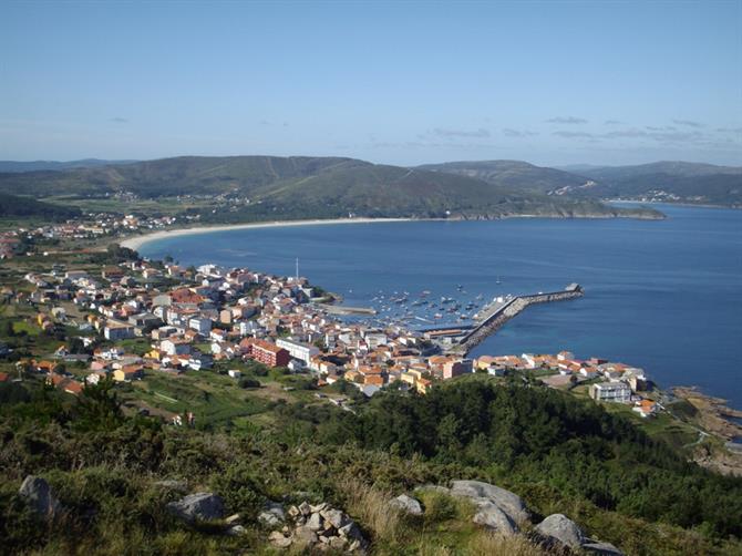View of Finisterre from the lighthouse, Galicia