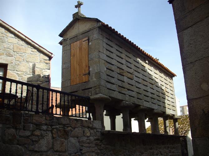 Horreo in rural Galicia