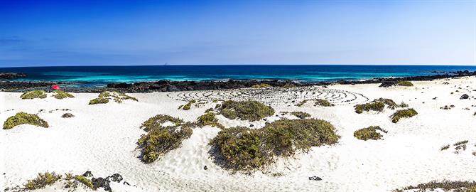 Playa Caletón Blanco, Lanzarote - îles Canaries (Espagne)