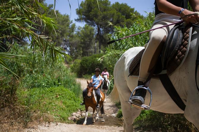 Excursion à cheval, Costa Blanca (Espagne)
