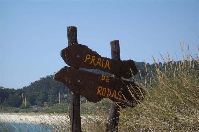 Playa de Rodas dans les îles Cies, en Galice (Espagne)