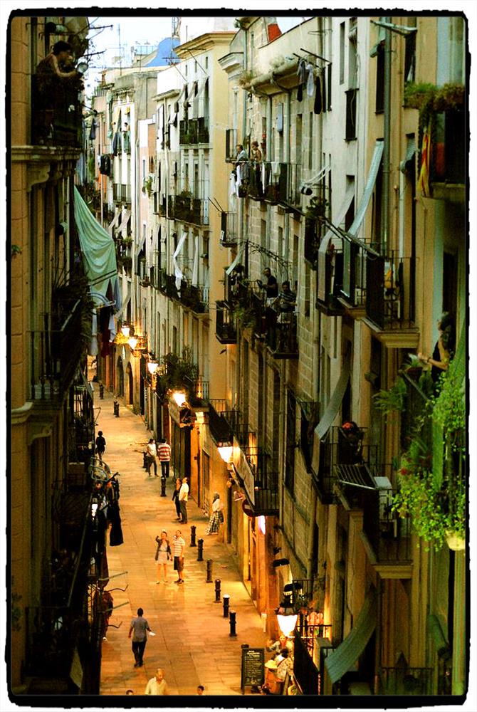 Barcelonas historische Innenstadt - eng, dicht und verwirrend