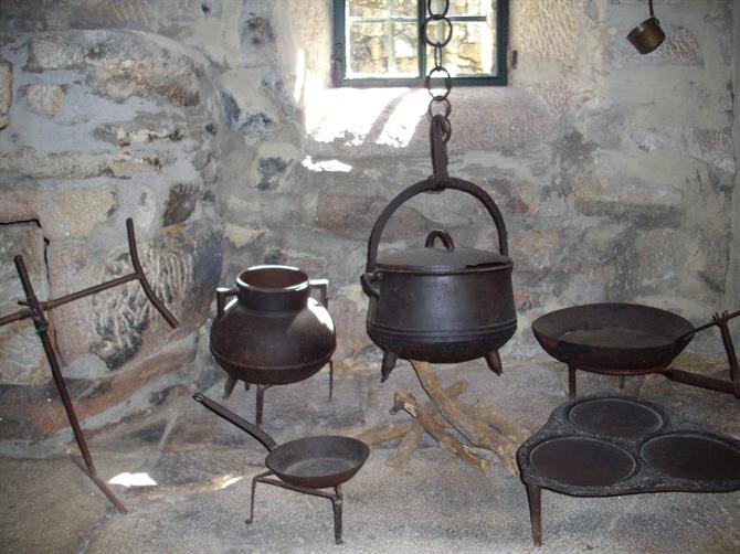 Kitchen Rosalia house Padron, Galicia