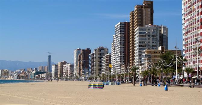 Benidorm beach