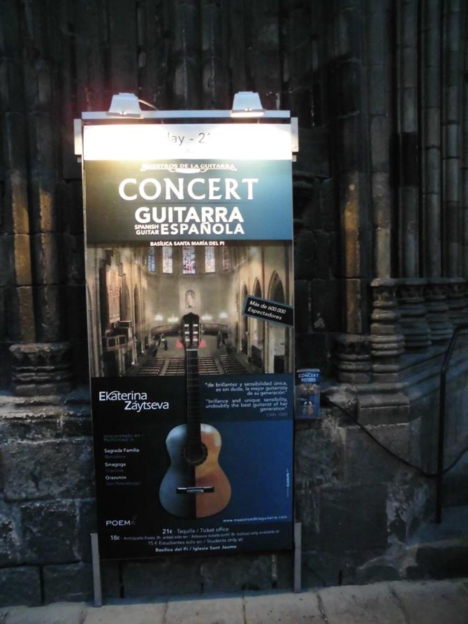 Guitar concerts,Barcelona