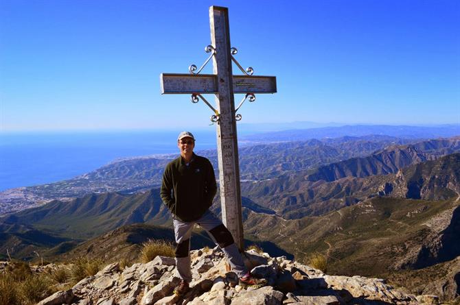 John Kramer at the top of El Cielo