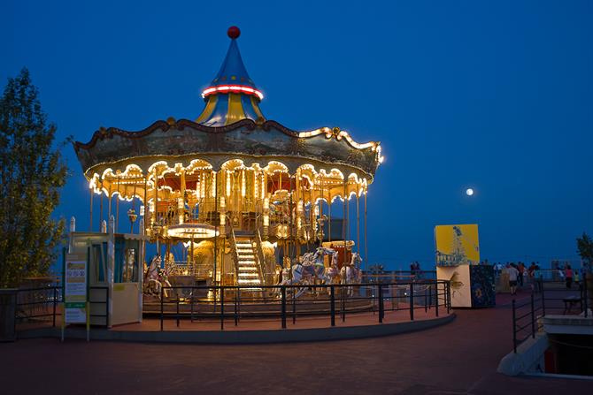 Karrusel, Tibidabo forlystelsespark, Barcelona