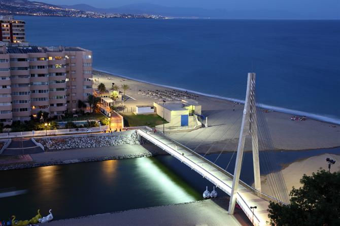 Fuengirola de nuit, Costa del Sol - Andalousie (Espagne)