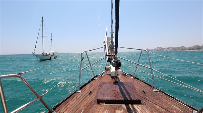 Sailing in Puerto Marina, Benalmádena