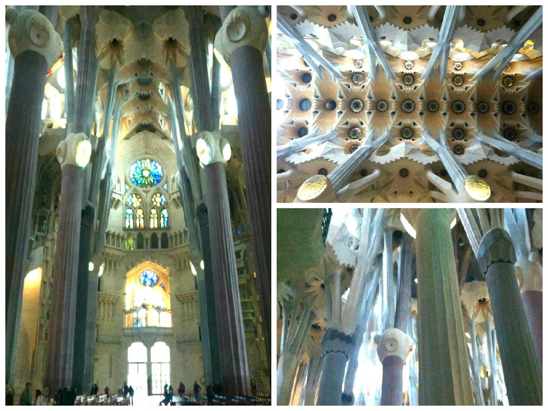 Jesus On The Cross - Sagrada Familia Church - Barcelona Spiral