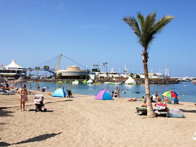 Playa la Pinta, Puerto Colon, Costa Adeje, Tenerife