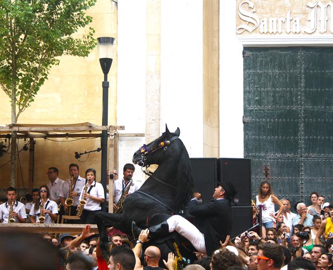 Jaleo festival, horse Menorca