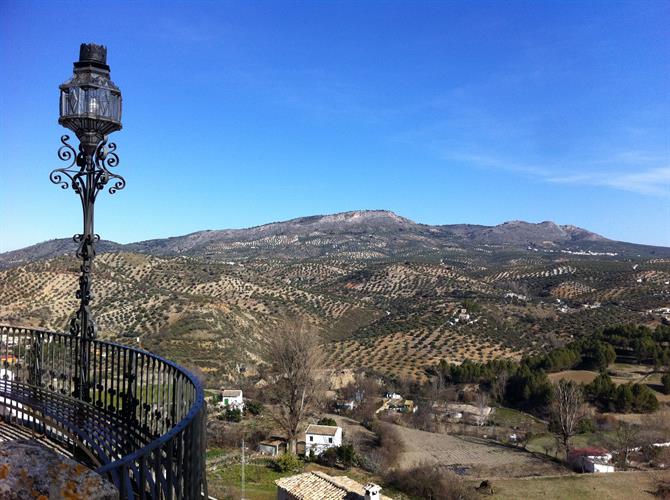 Vista a  Priego de Cordoba