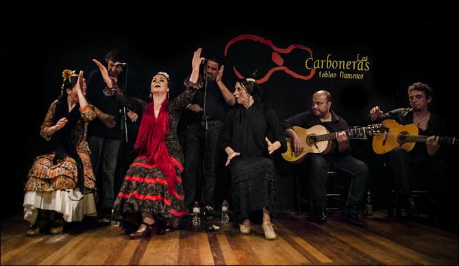 Flamenco in Las Carboneras, Madrid