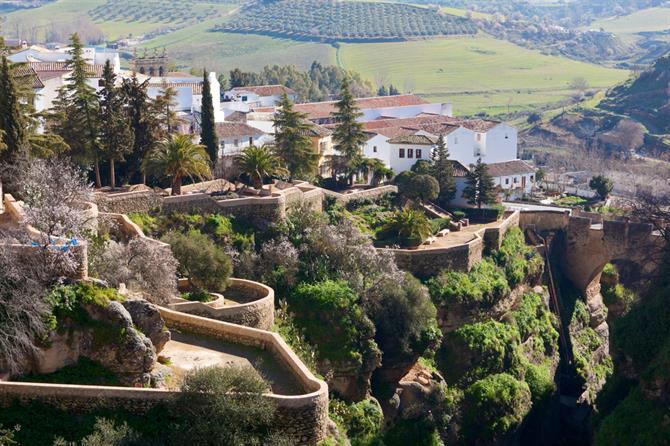 Ronda Cuenca gardens