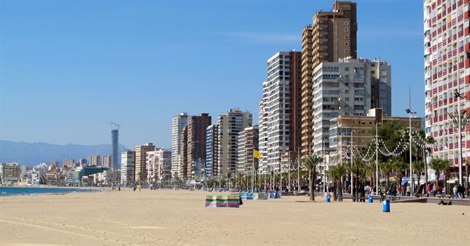 Plage de Benidorm - Costa Blanca (Espagne)