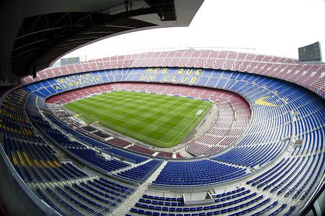 Camp Nou, stade du FC Barcelona - Barcelone (Espagne)