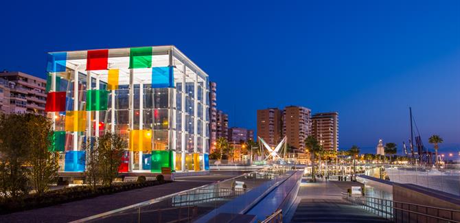 Centre Pompidou de Malaga - Costa del Sol (Spanje)