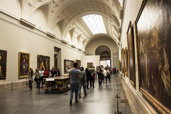 Il famoso Museo del Prado a Madrid