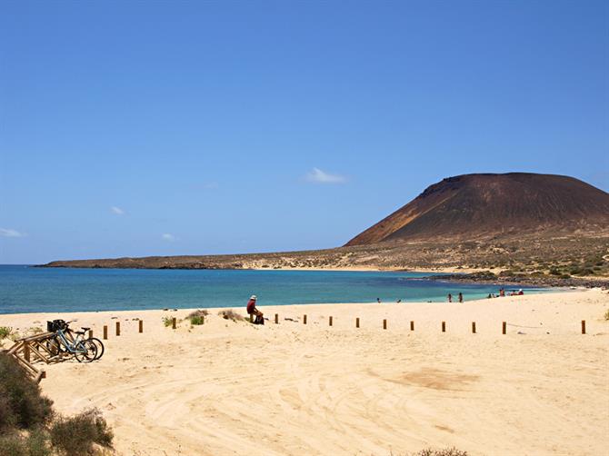 Beach, La Graciosa, Lanzarote, Canary Islands