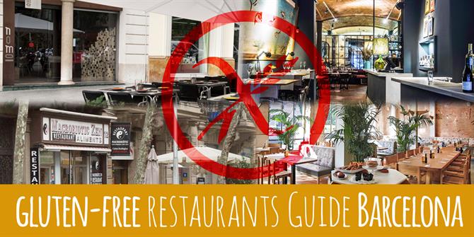 Restaurants sans gluten à Barcelone - Catalogne (Espagne)